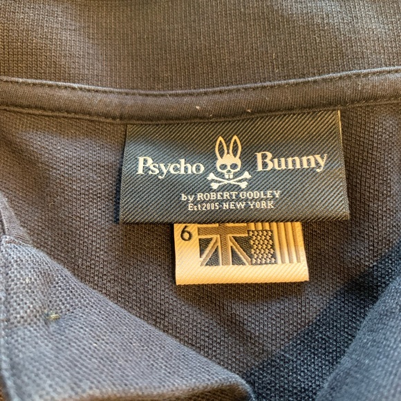 Psycho Bunny Polo- 6 like new - Picture 3 of 5